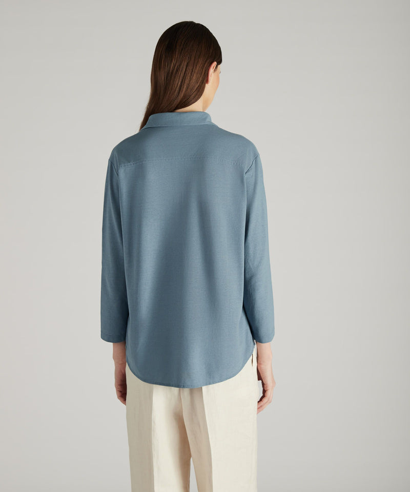 Slowear Polo Regular Fit In IceCotton Organico