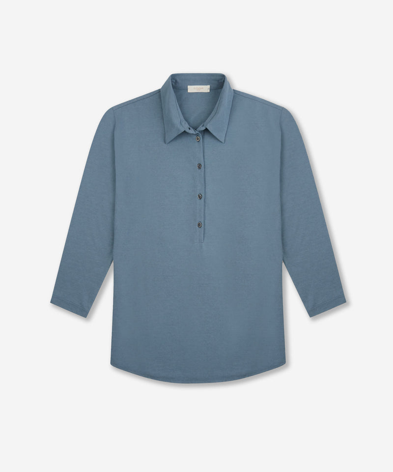 Slowear Polo regular fit in IceCotton organico