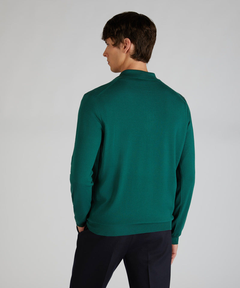 Slowear Polo Slim Fit In Flexwool