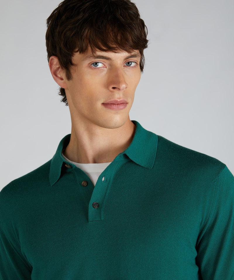 Slowear Polo Slim Fit In Flexwool