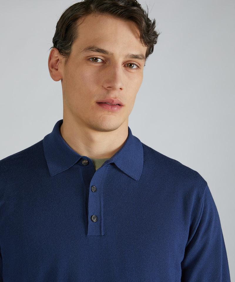 Slowear Polo Slim Fit In Flexwool