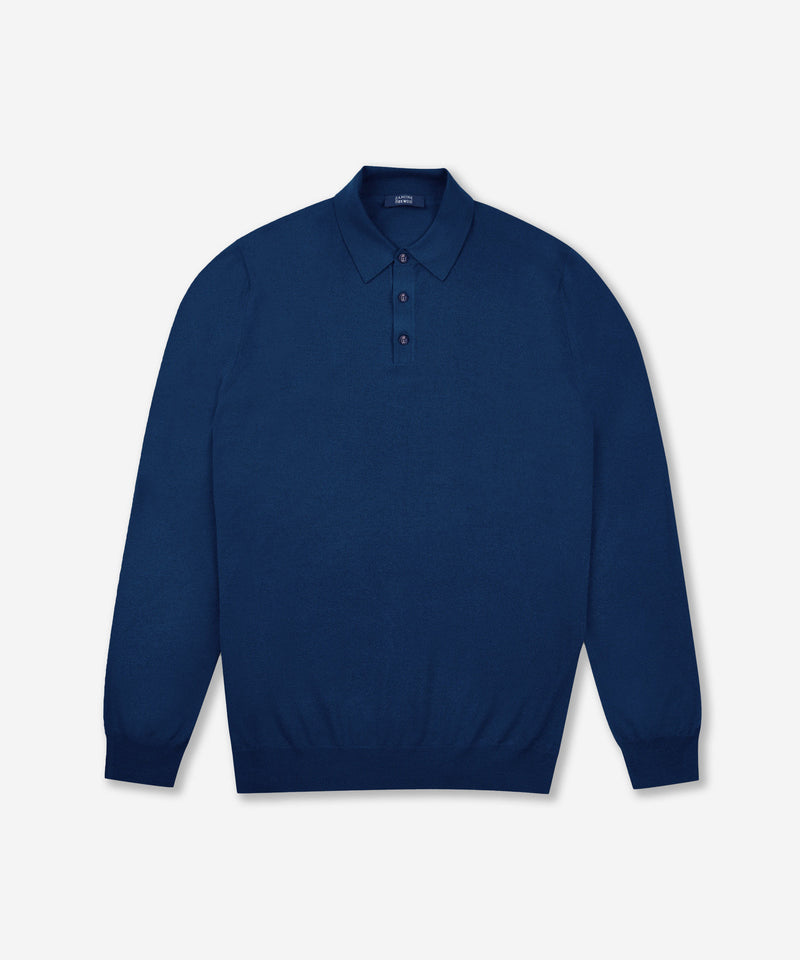 Slowear Polo slim fit in Flexwool