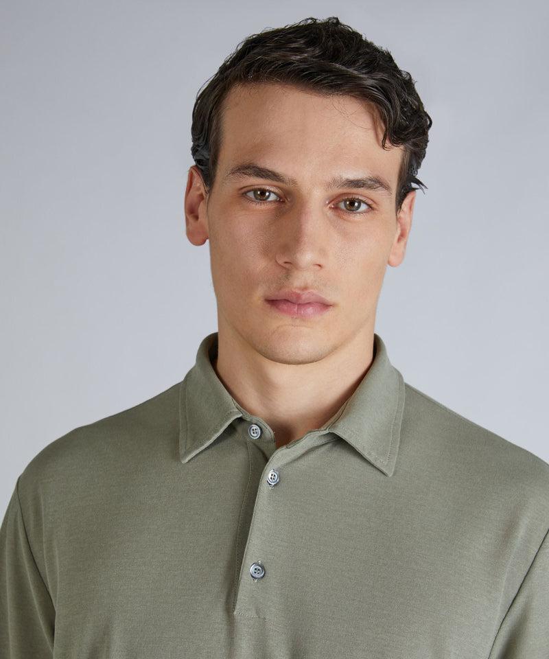 Slowear Polo Slim Fit In IceCotton