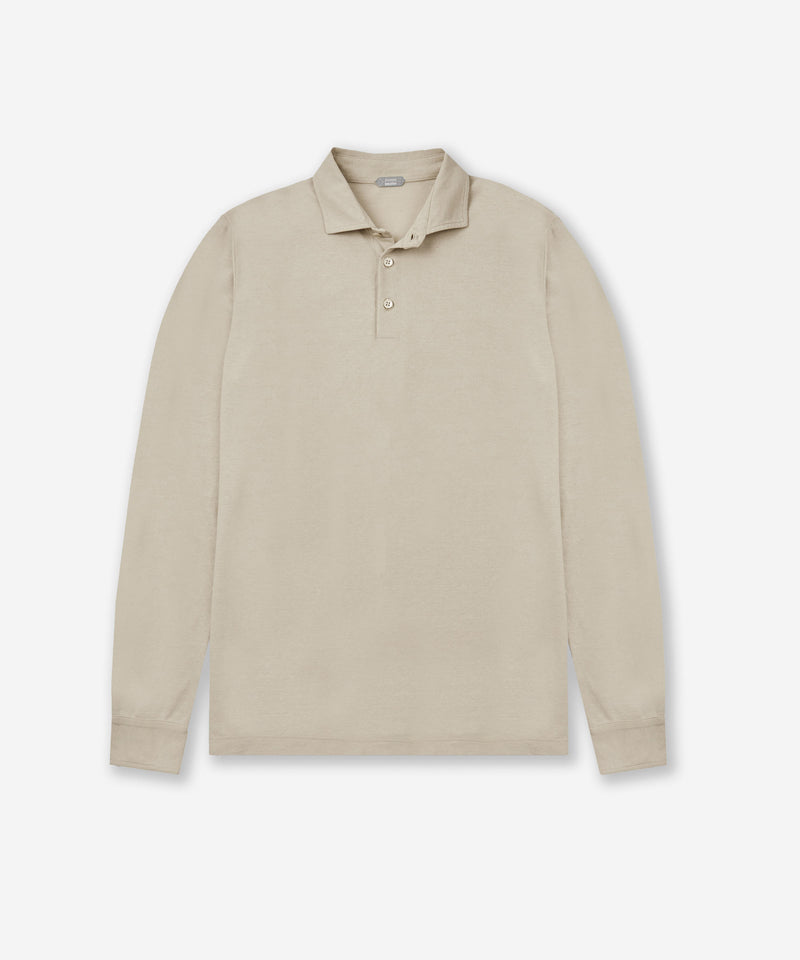 Slowear Polo slim fit in IceCotton organico