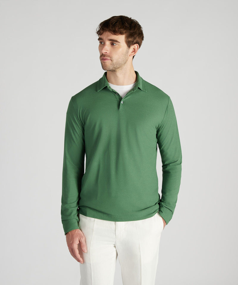 Slowear Polo Slim Fit In IceCotton Organico