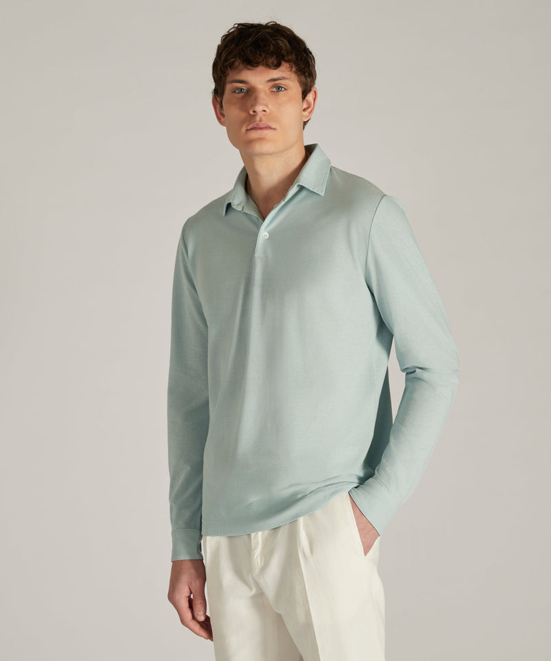 Slowear Polo Slim Fit In IceCotton Organico
