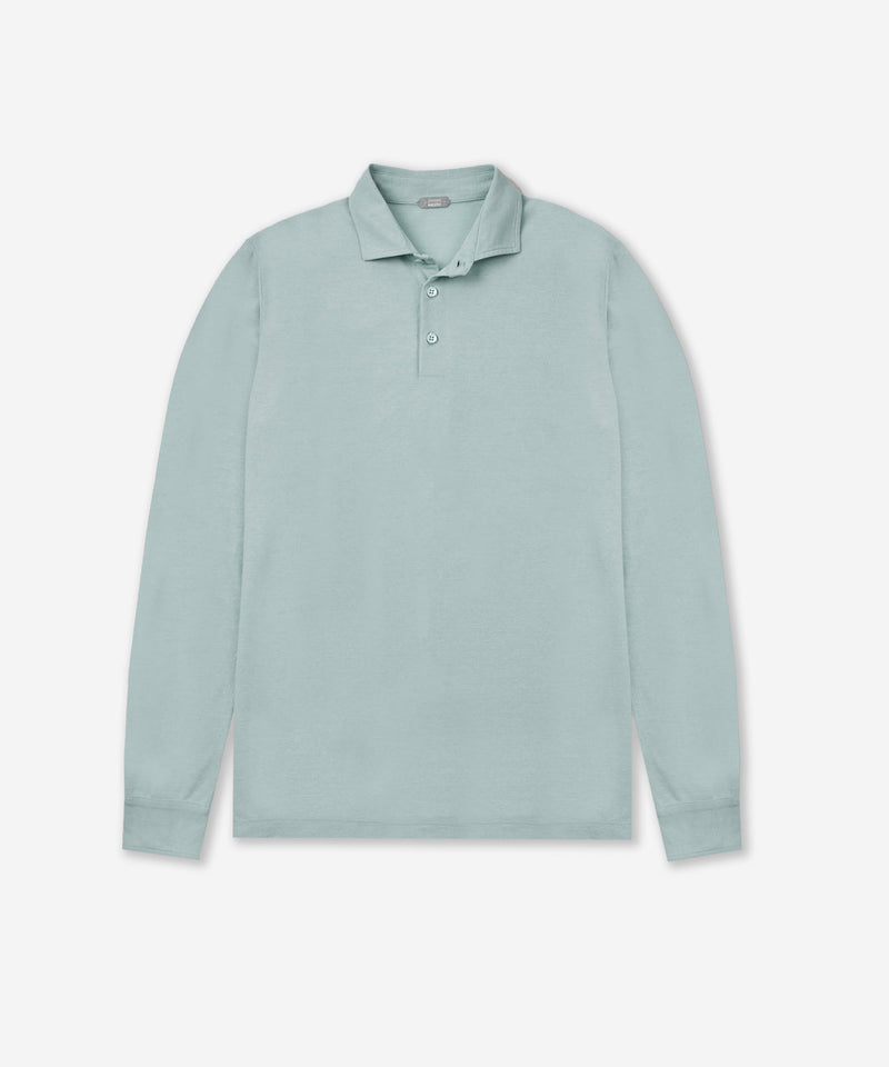 Slowear Polo slim fit in IceCotton organico