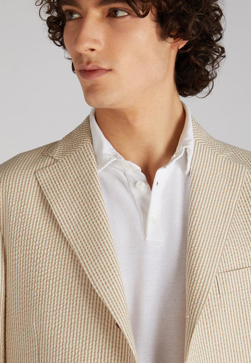 Slowear Polo Slim Fit In IceCotton Organico