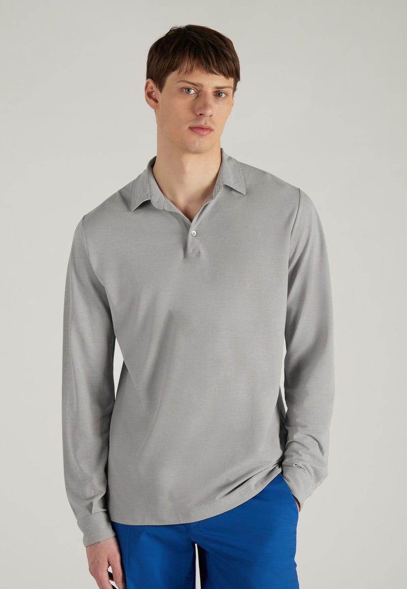 Slowear Polo Slim Fit In IceCotton Organico