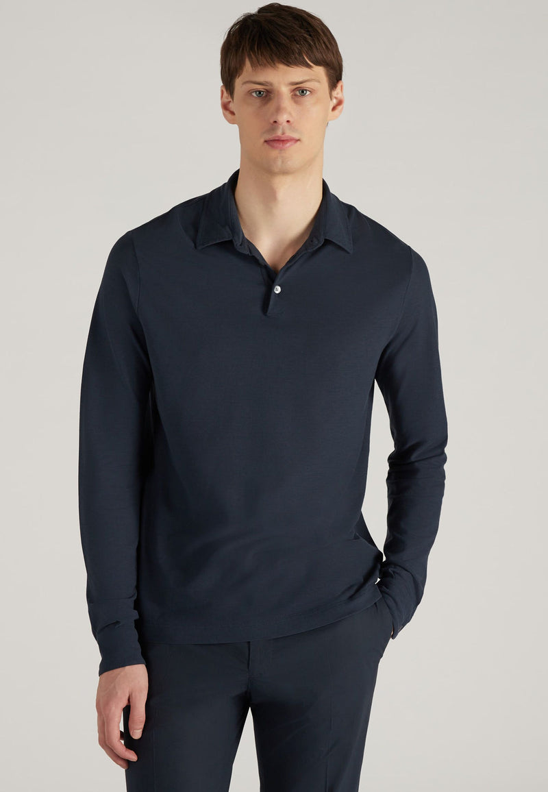 Slowear Polo Slim Fit In IceCotton Organico