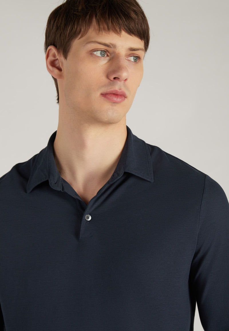 Slowear Polo Slim Fit In IceCotton Organico