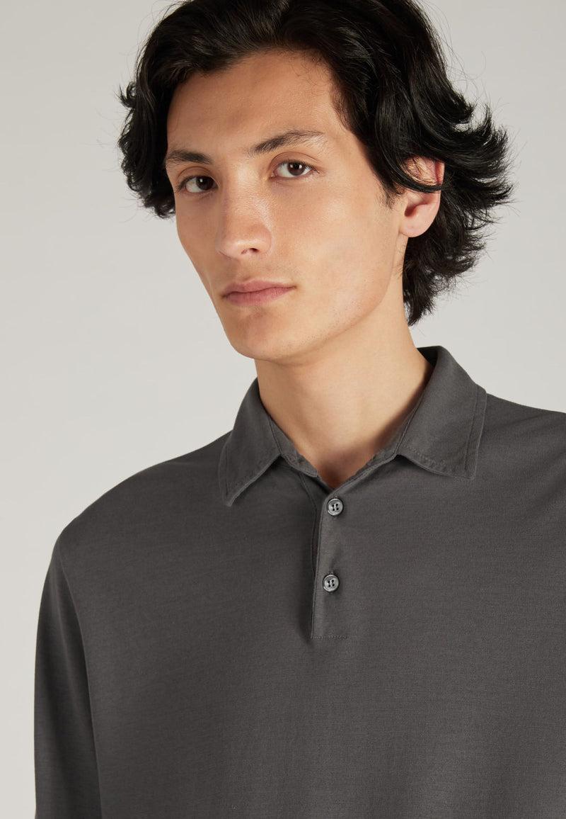 Slowear Polo Slim Fit In IceCotton Organico