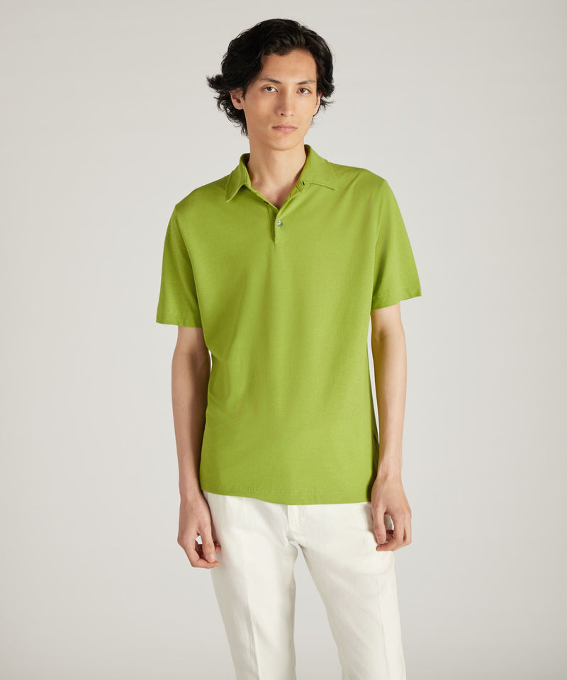 Slowear Polo Slim Fit In IceCotton Organico