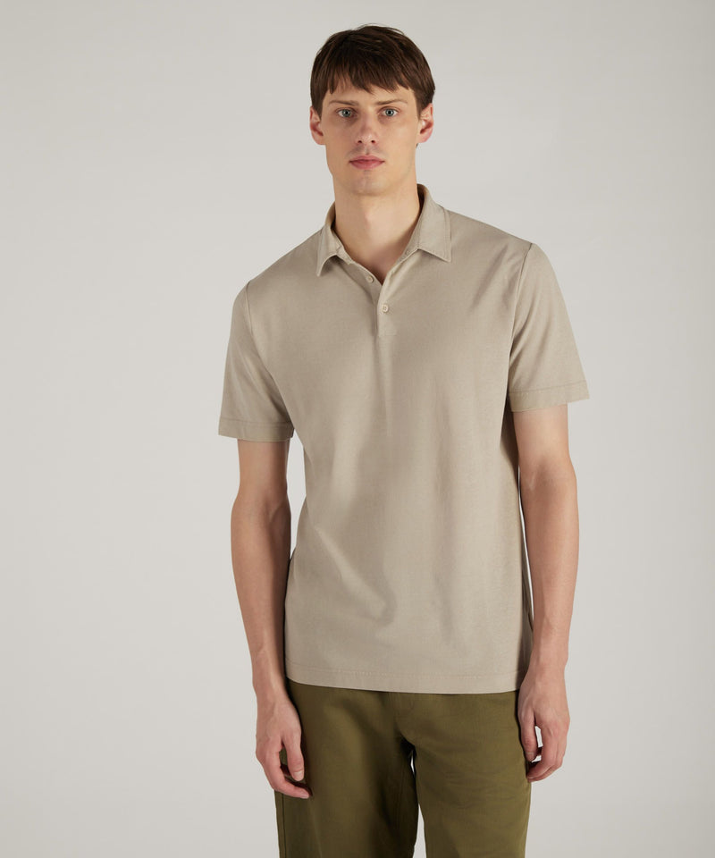 Slowear Polo Slim Fit In IceCotton Organico
