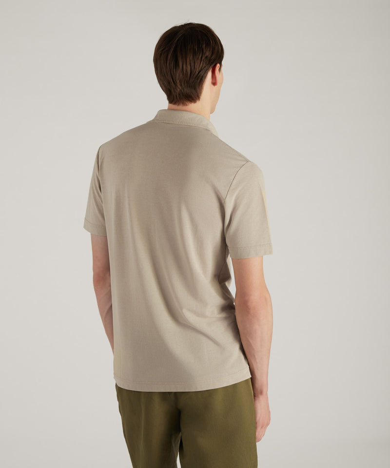 Slowear Polo Slim Fit In IceCotton Organico