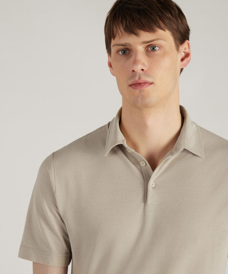 Slowear Polo Slim Fit In IceCotton Organico