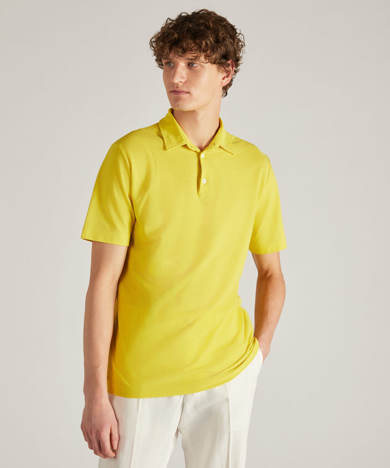 Slowear Polo Slim Fit In IceCotton Organico