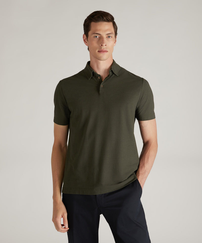 Slowear Polo Slim Fit In IceCotton Organico
