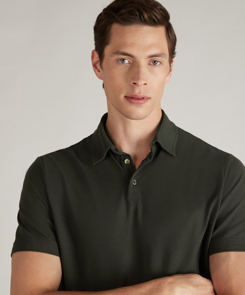 Slowear Polo Slim Fit In IceCotton Organico