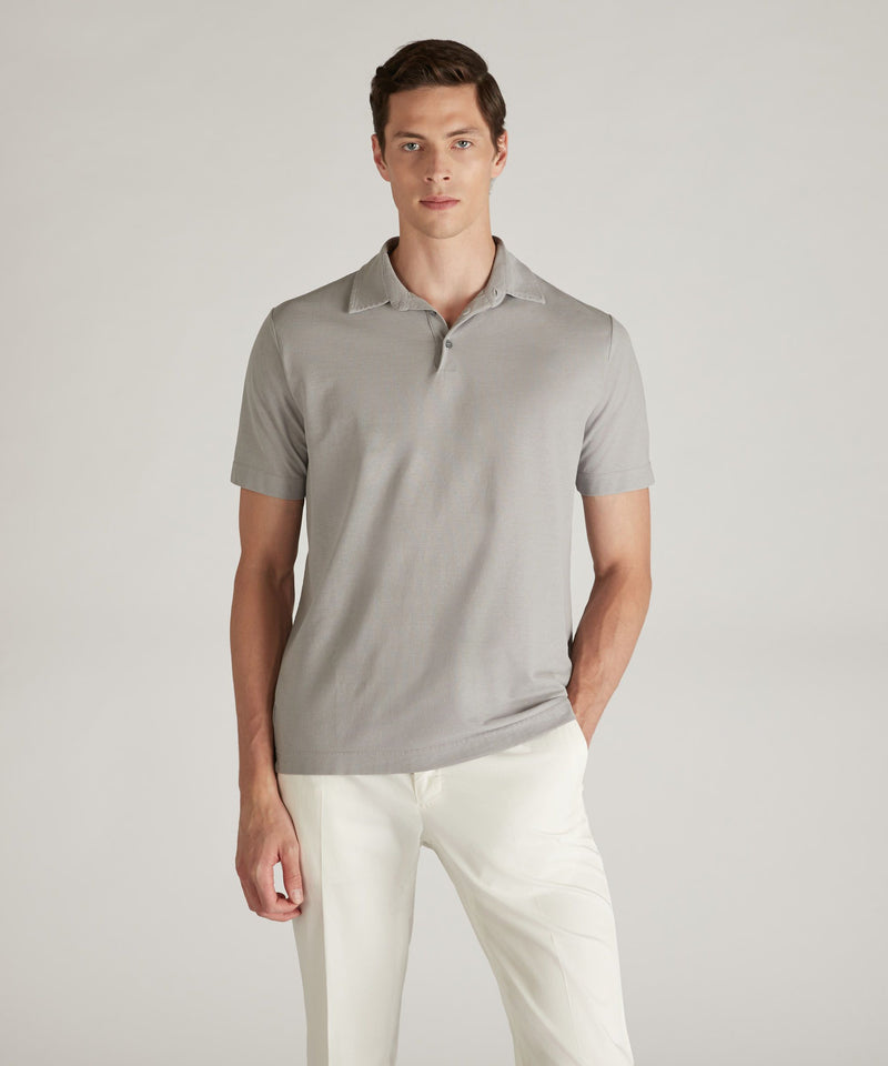 Slowear Polo Slim Fit In IceCotton Organico