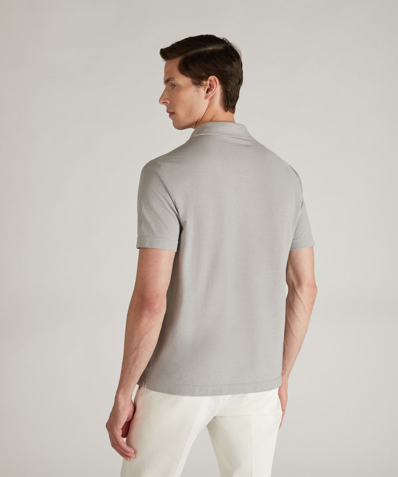 Slowear Polo Slim Fit In IceCotton Organico