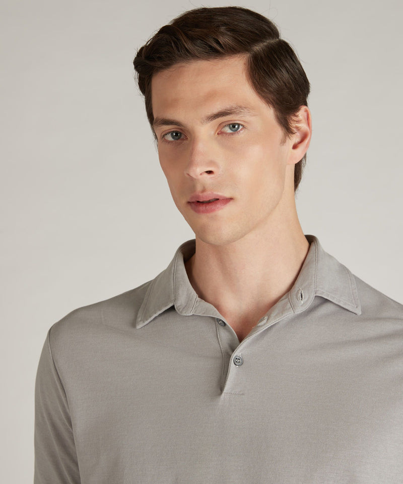 Slowear Polo Slim Fit In IceCotton Organico