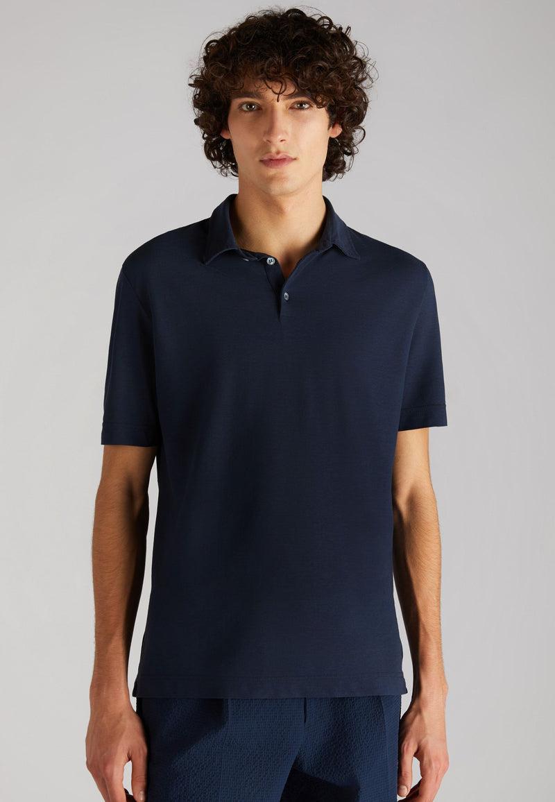 Slowear Polo Slim Fit In IceCotton Organico