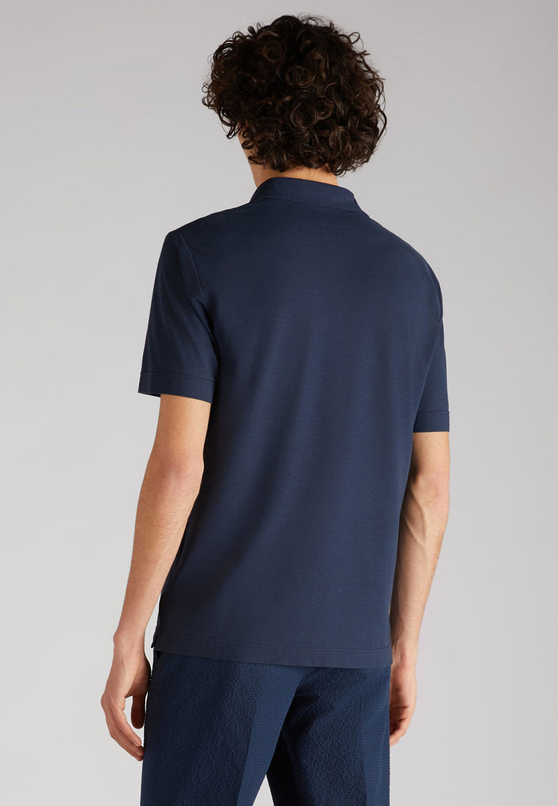 Slowear Polo Slim Fit In IceCotton Organico