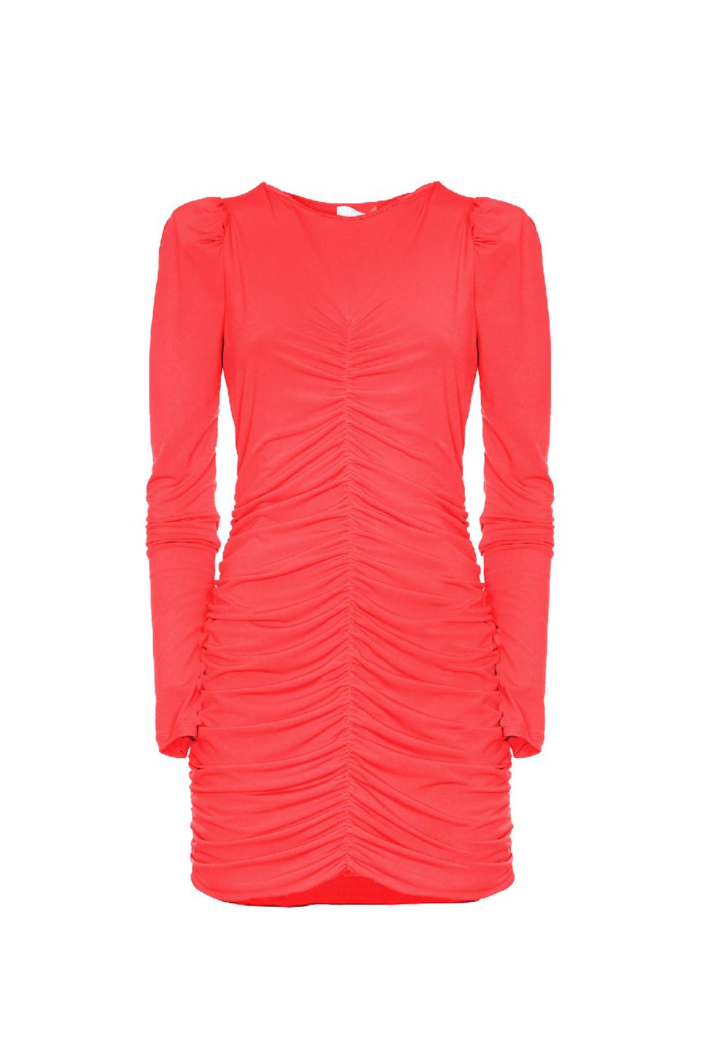 Soallure ABITO CORTO APERTO SULLA SCHIENA CON ARRICCIATURE