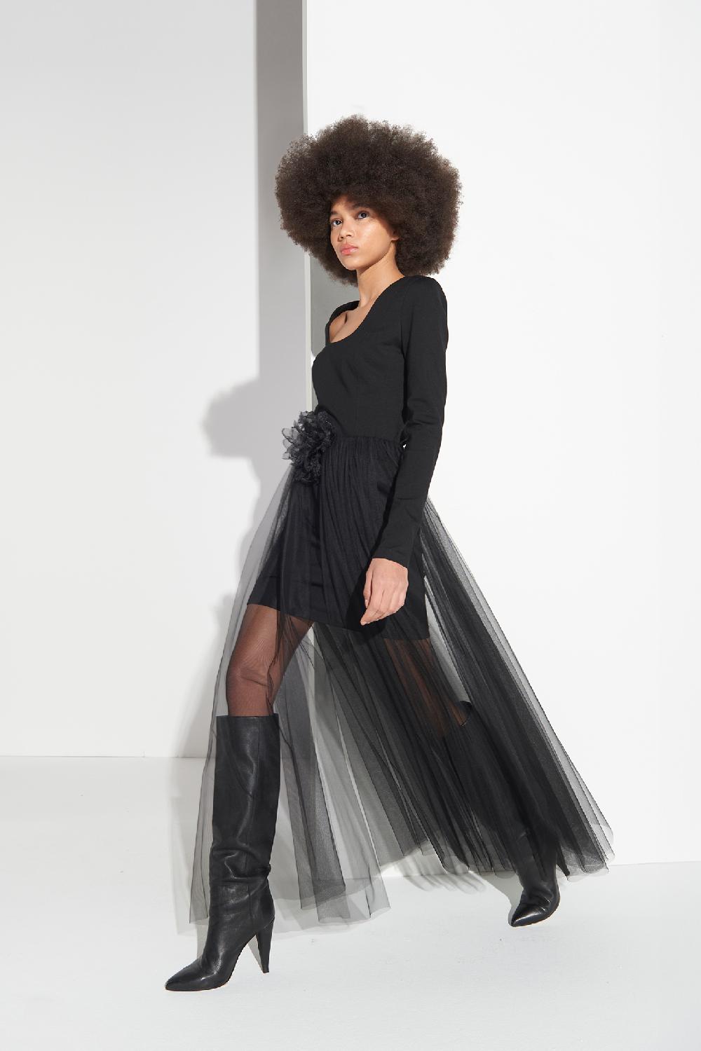 Soallure ABITO PUNTO MILANO A TUBINO E GONNA IN TULLE