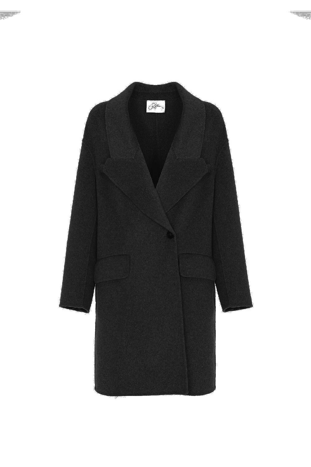 Soallure CAPPOTTO DOPPIO PETTO CON REVER A PUNTA TAGLIATA