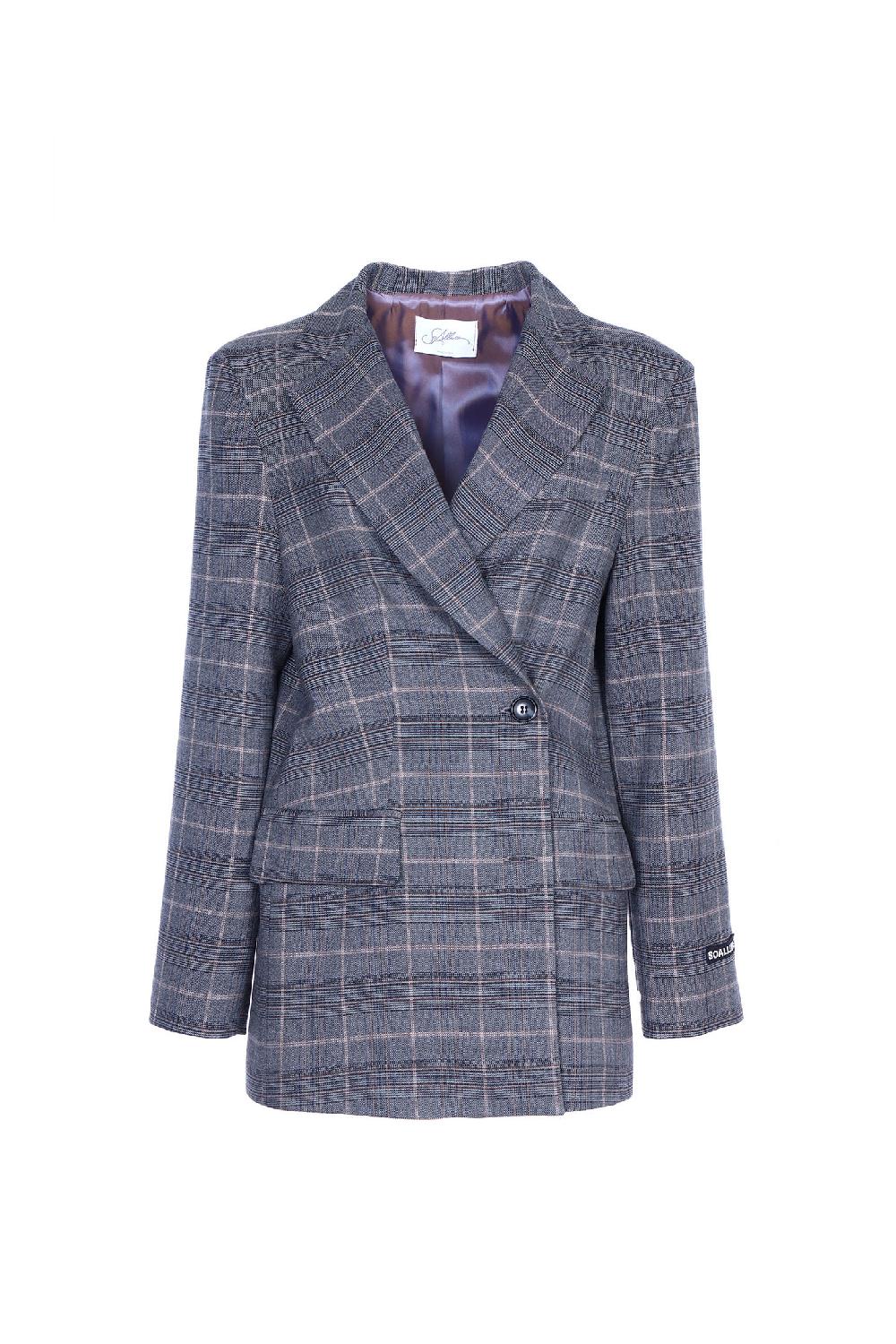 Soallure GIACCA CON DOPPIA ABBOTTONATURA A FANTASIA