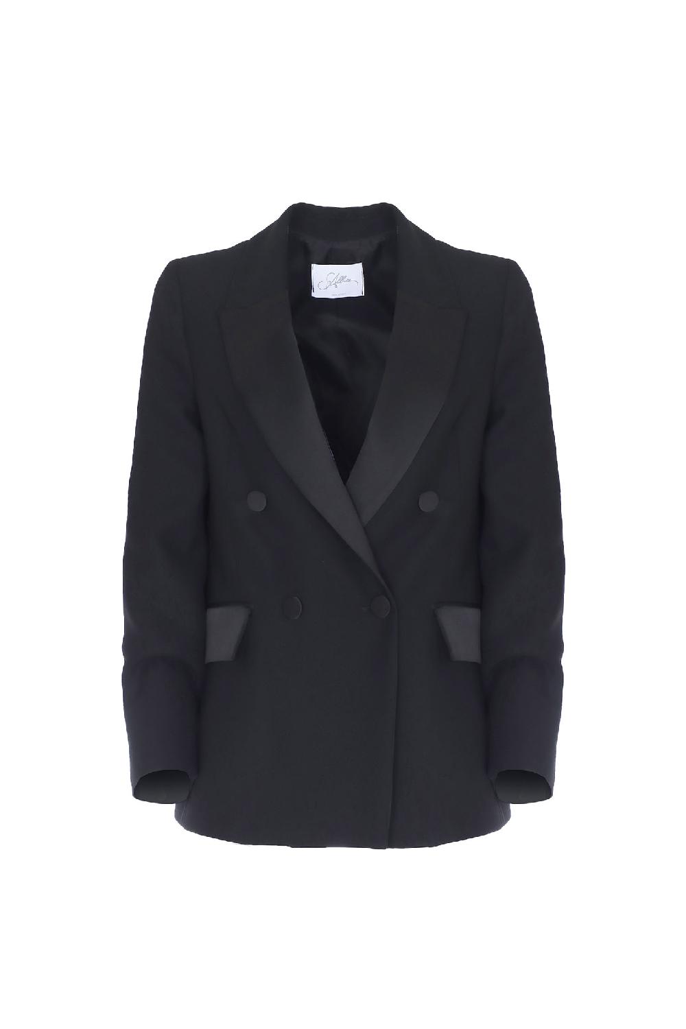 Soallure GIACCA DOPPIOPETTO CON REVERS IN CONTRASTO