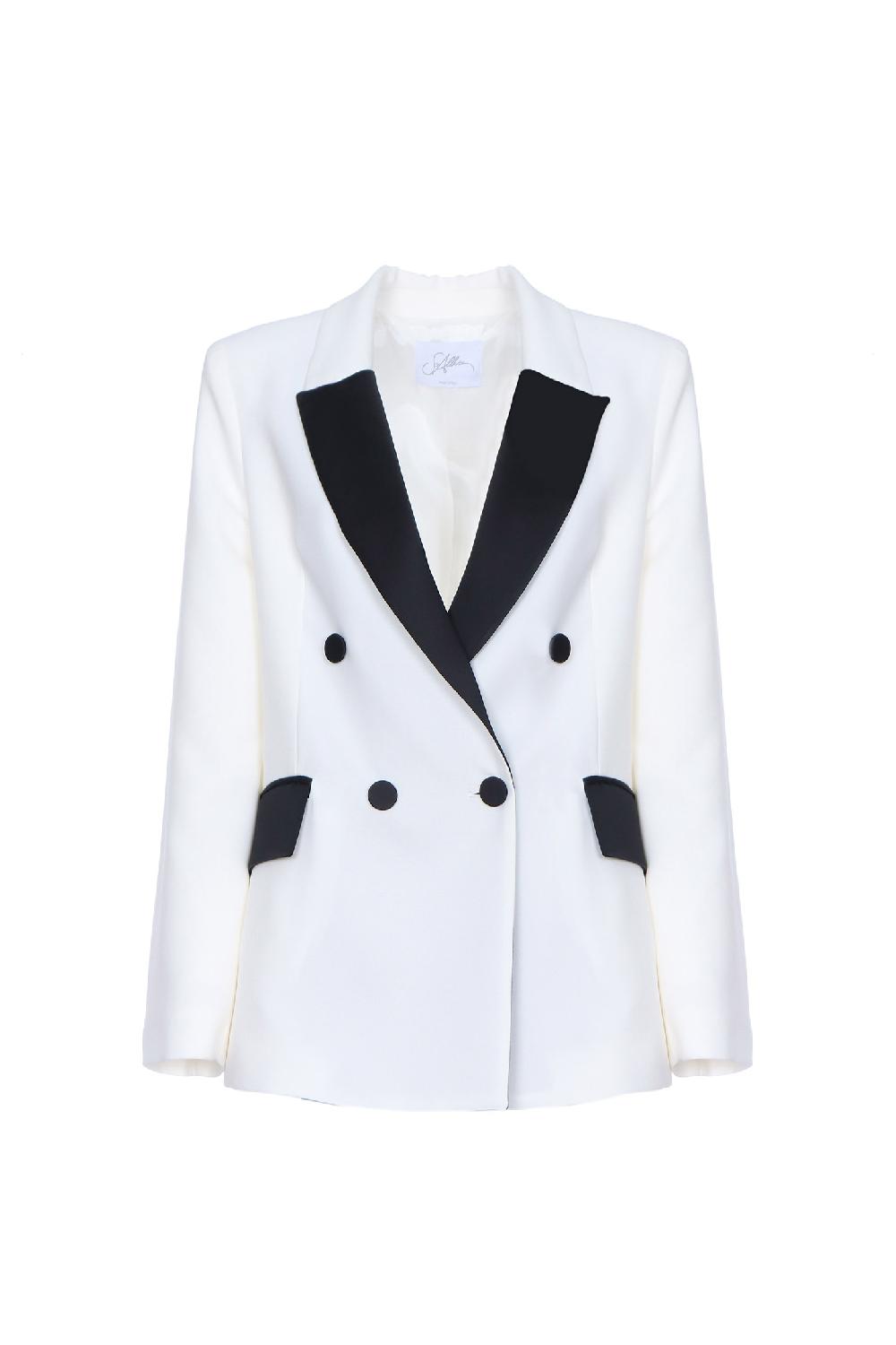 Soallure GIACCA DOPPIOPETTO CON REVERS IN CONTRASTO