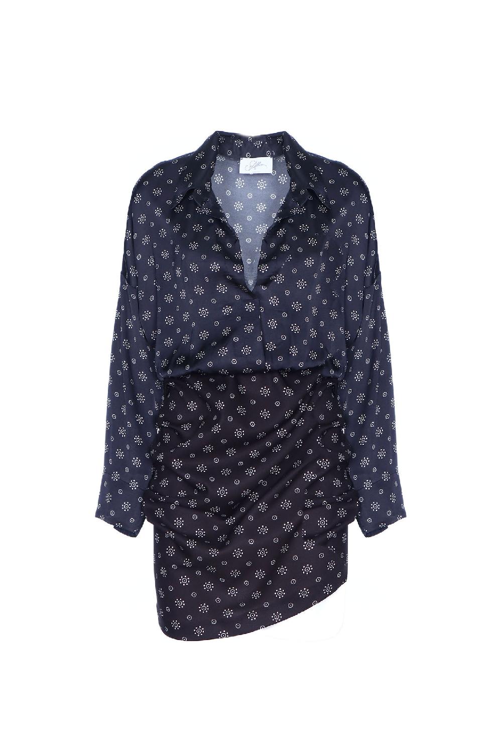 Soallure ABITO CON COLLETTO A FANTASIA