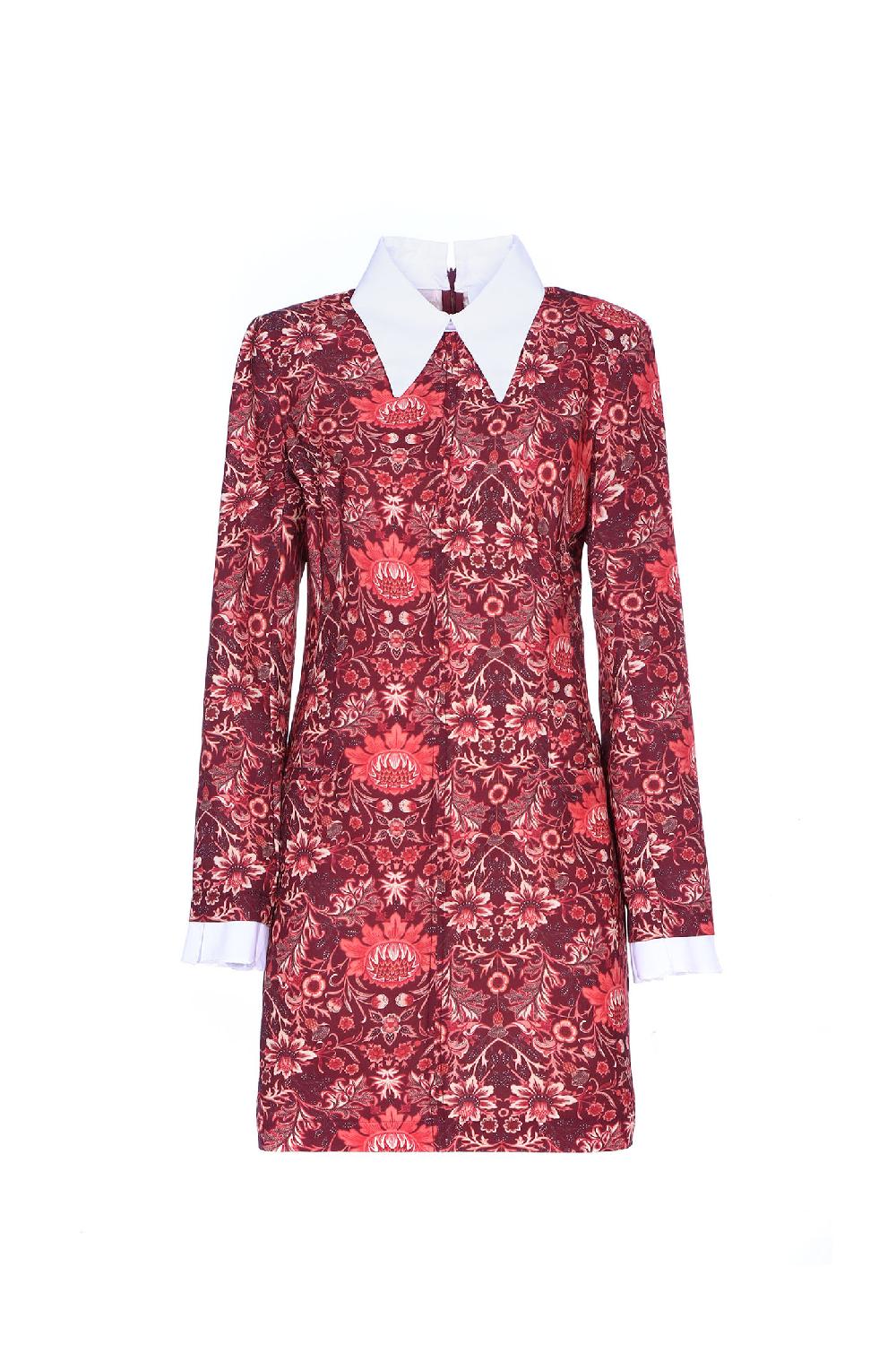 Soallure ABITO CORTO A FANTASIA CON COLLETTO