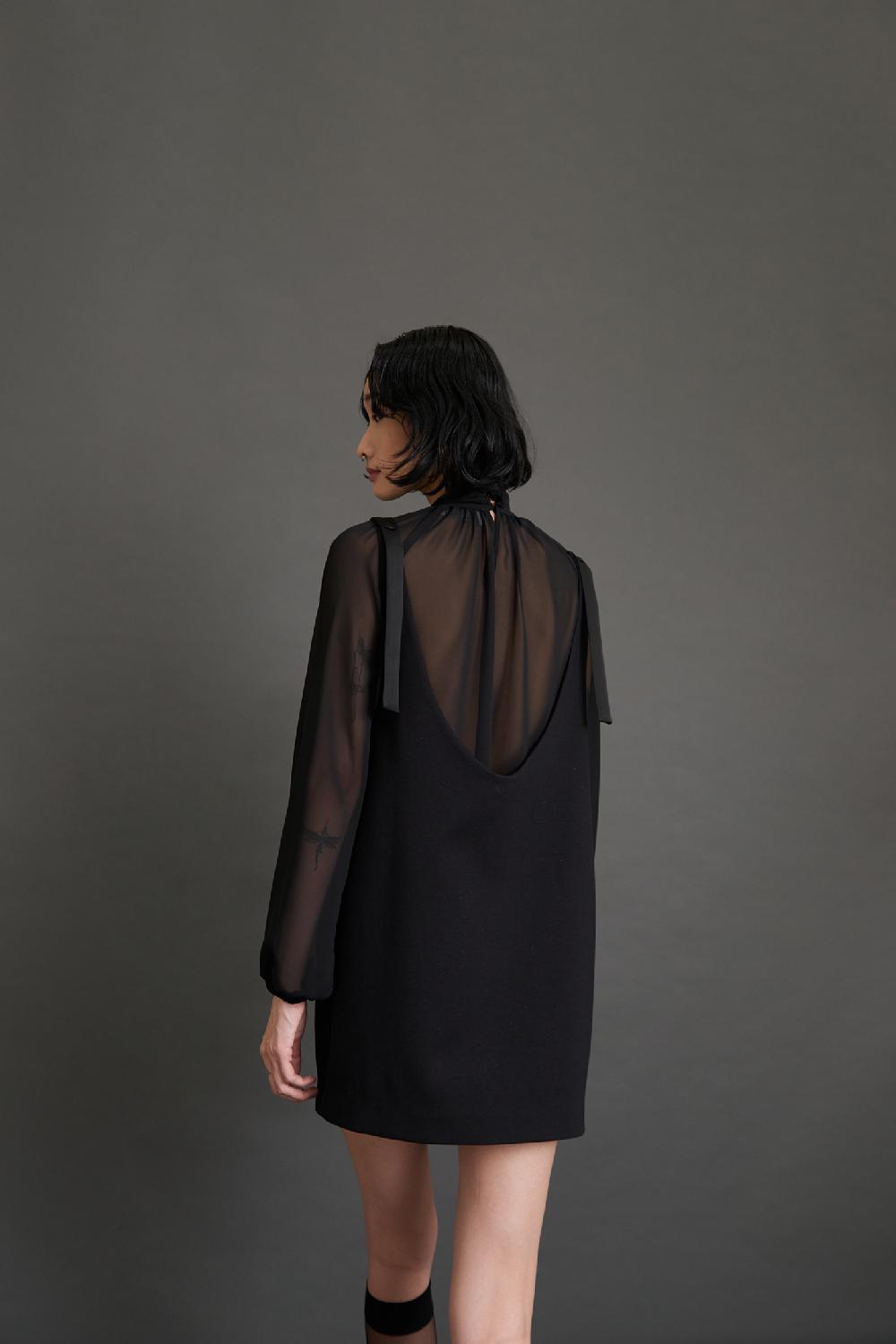 Soallure ABITO CORTO CON SCOLLO A V PROFONDO