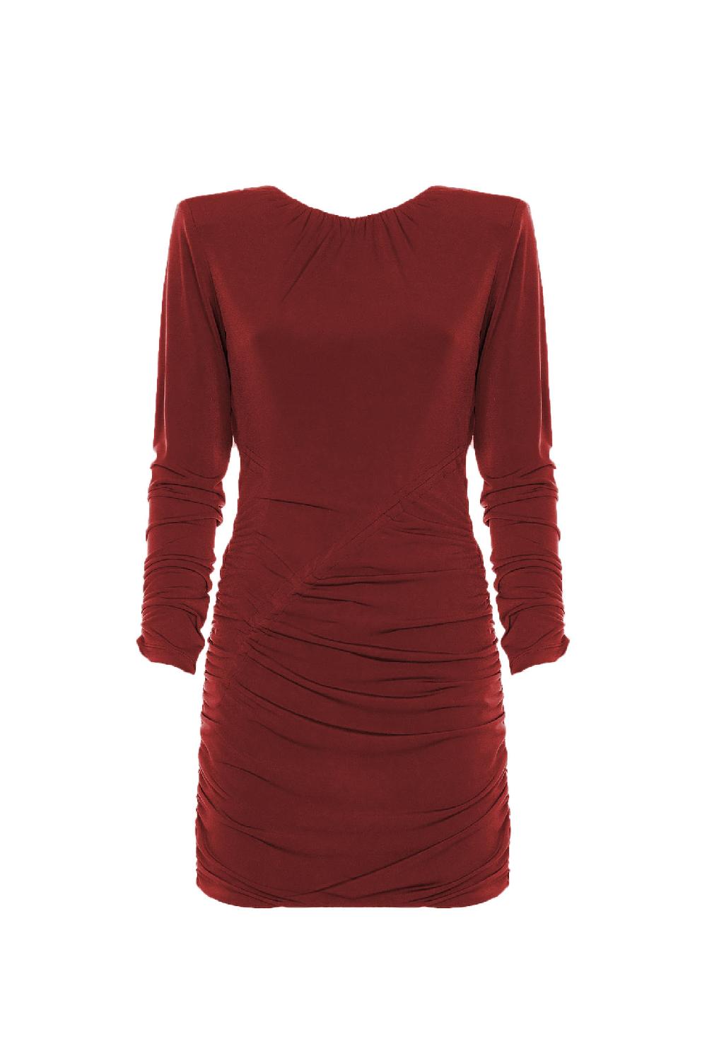 Soallure ABITO CORTO INCRESPATO IN JERSEY