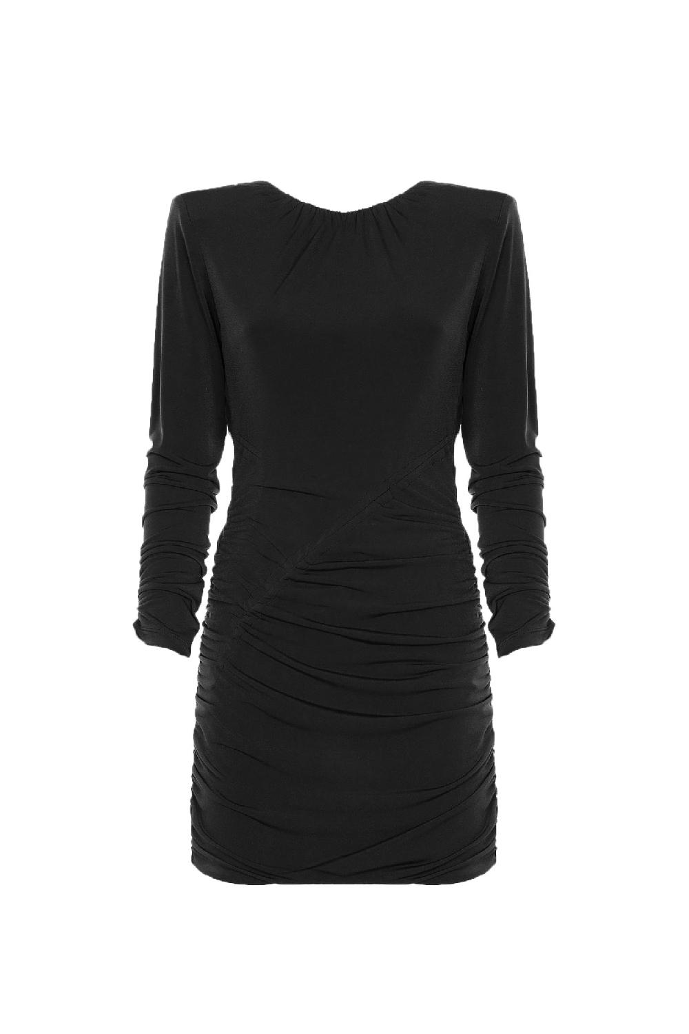 Soallure ABITO CORTO INCRESPATO IN JERSEY