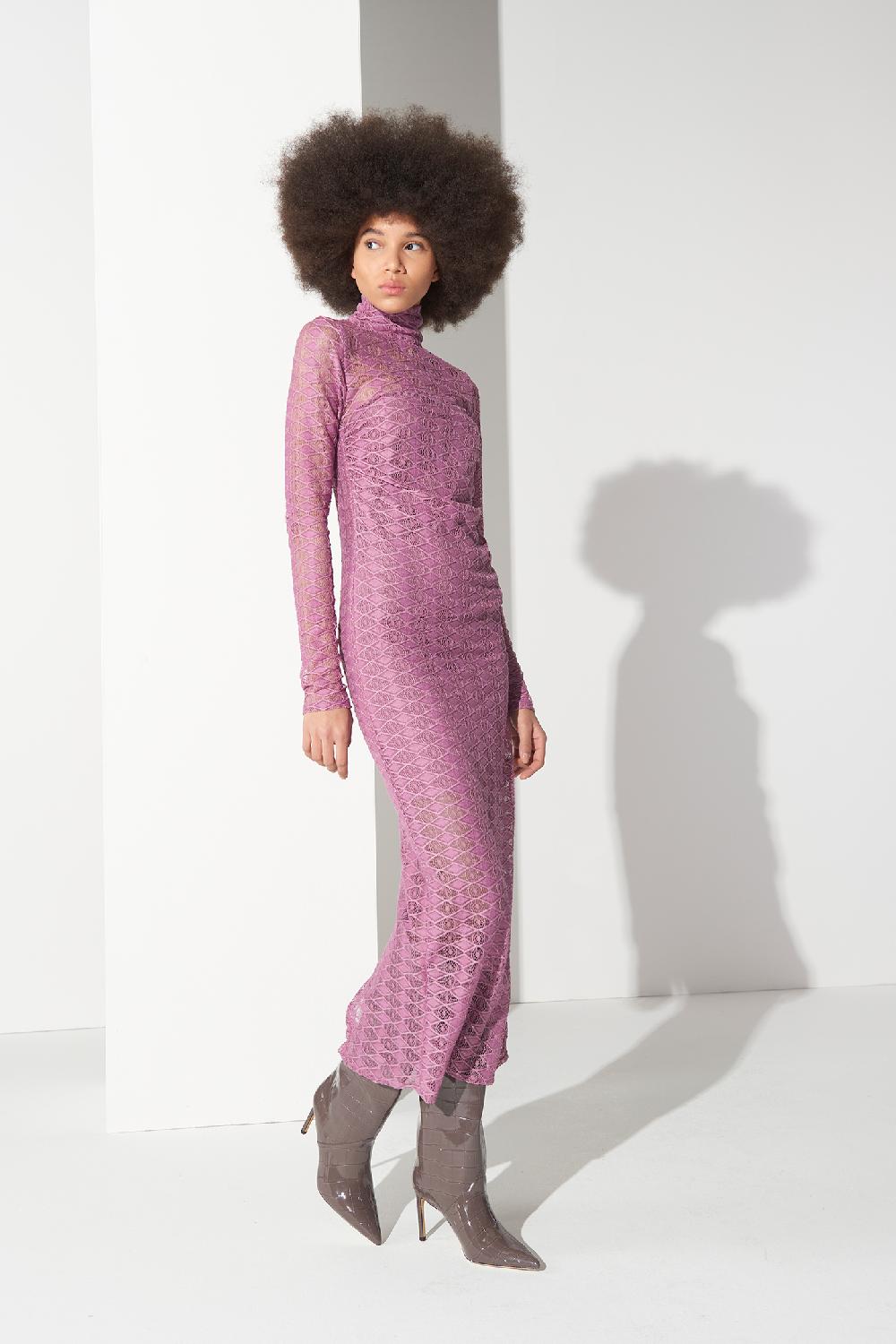 Soallure ABITO MIDI IN PIZZO BI-STRETCH