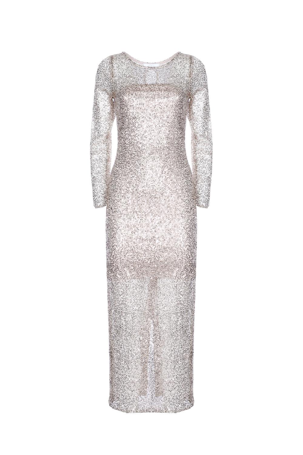 Soallure ABITO TUBINO RETE PAILLETTES