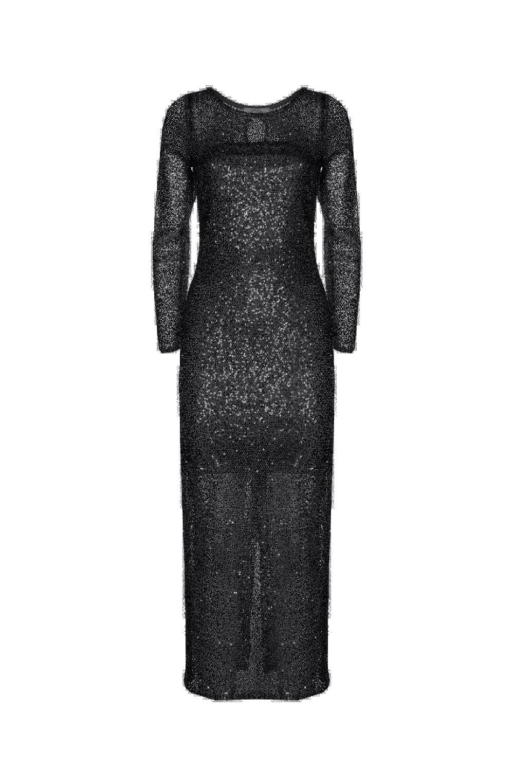 Soallure ABITO TUBINO RETE PAILLETTES