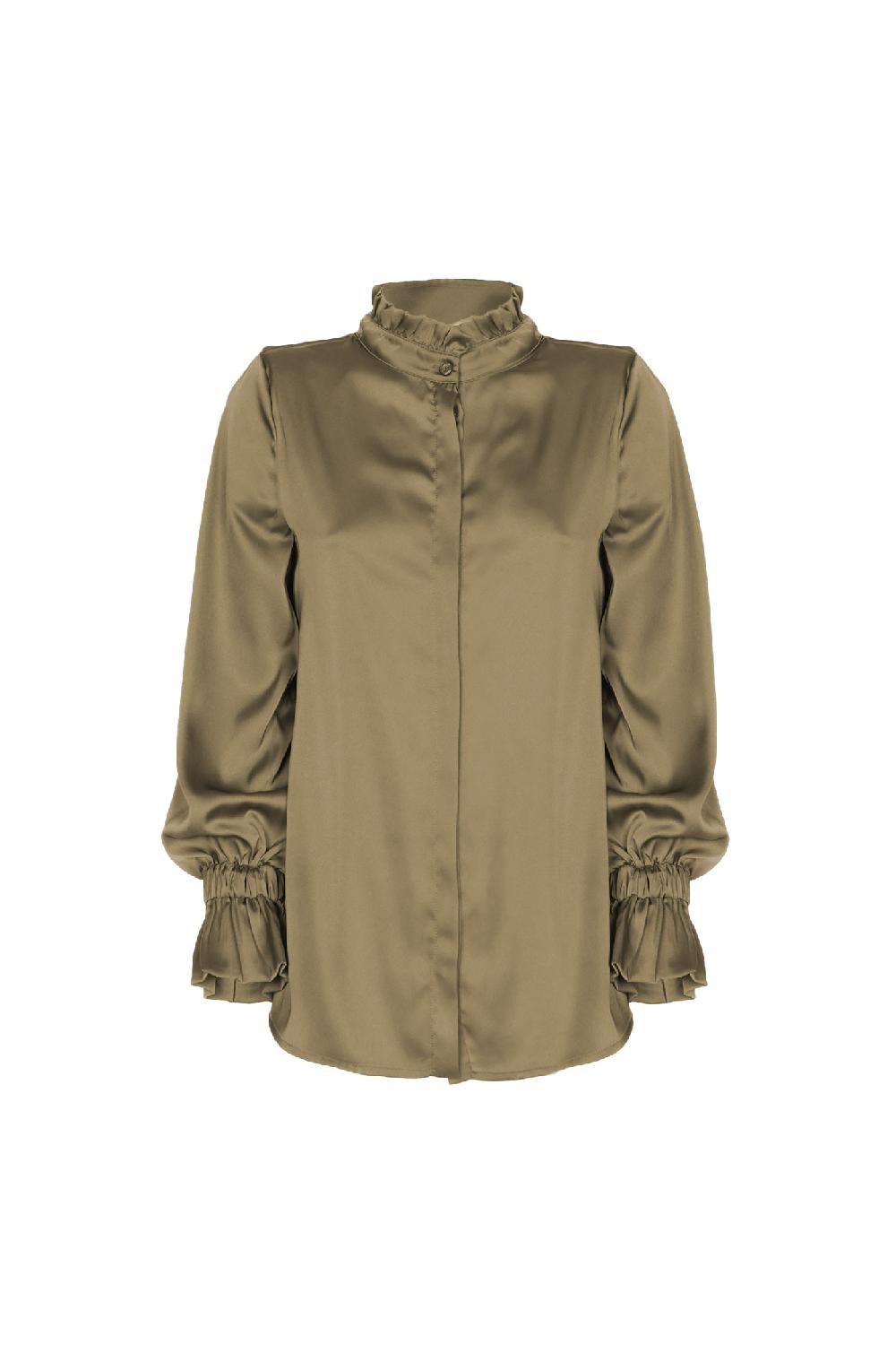 Soallure BLUSA CON ROUCHES