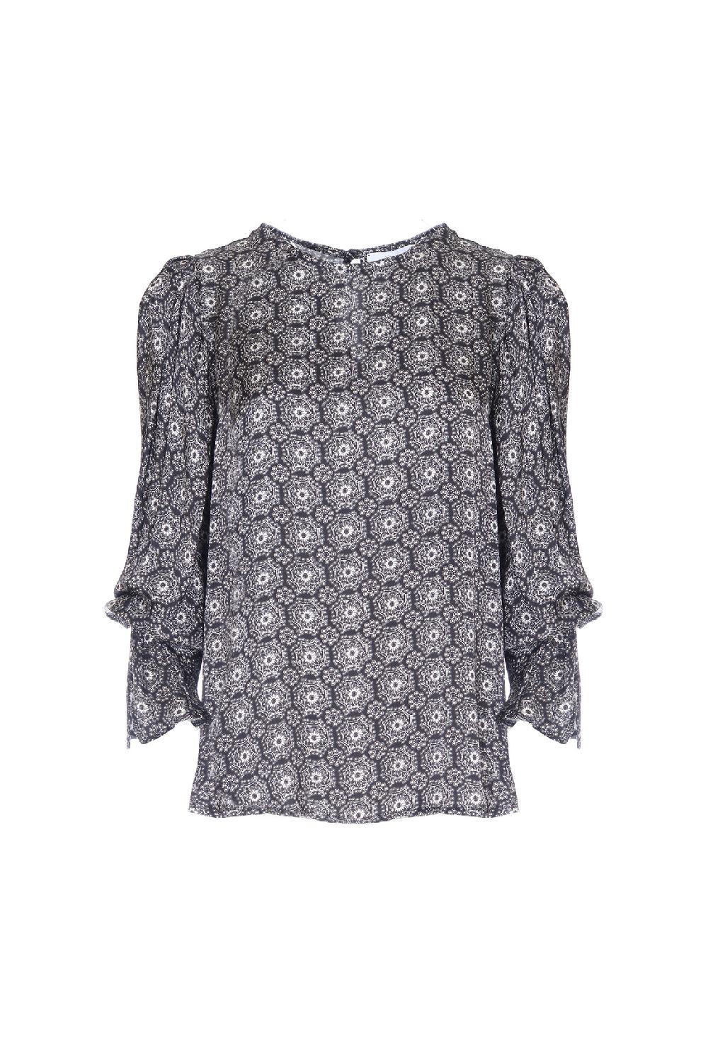 Soallure BLUSA MANICHE A SBUFFO RASO