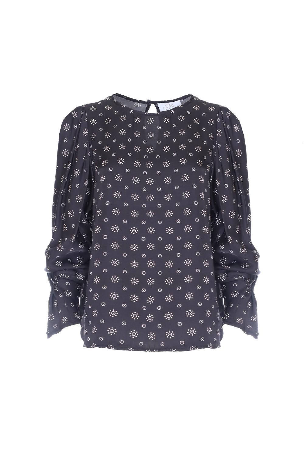 Soallure BLUSA MANICHE A SBUFFO RASO