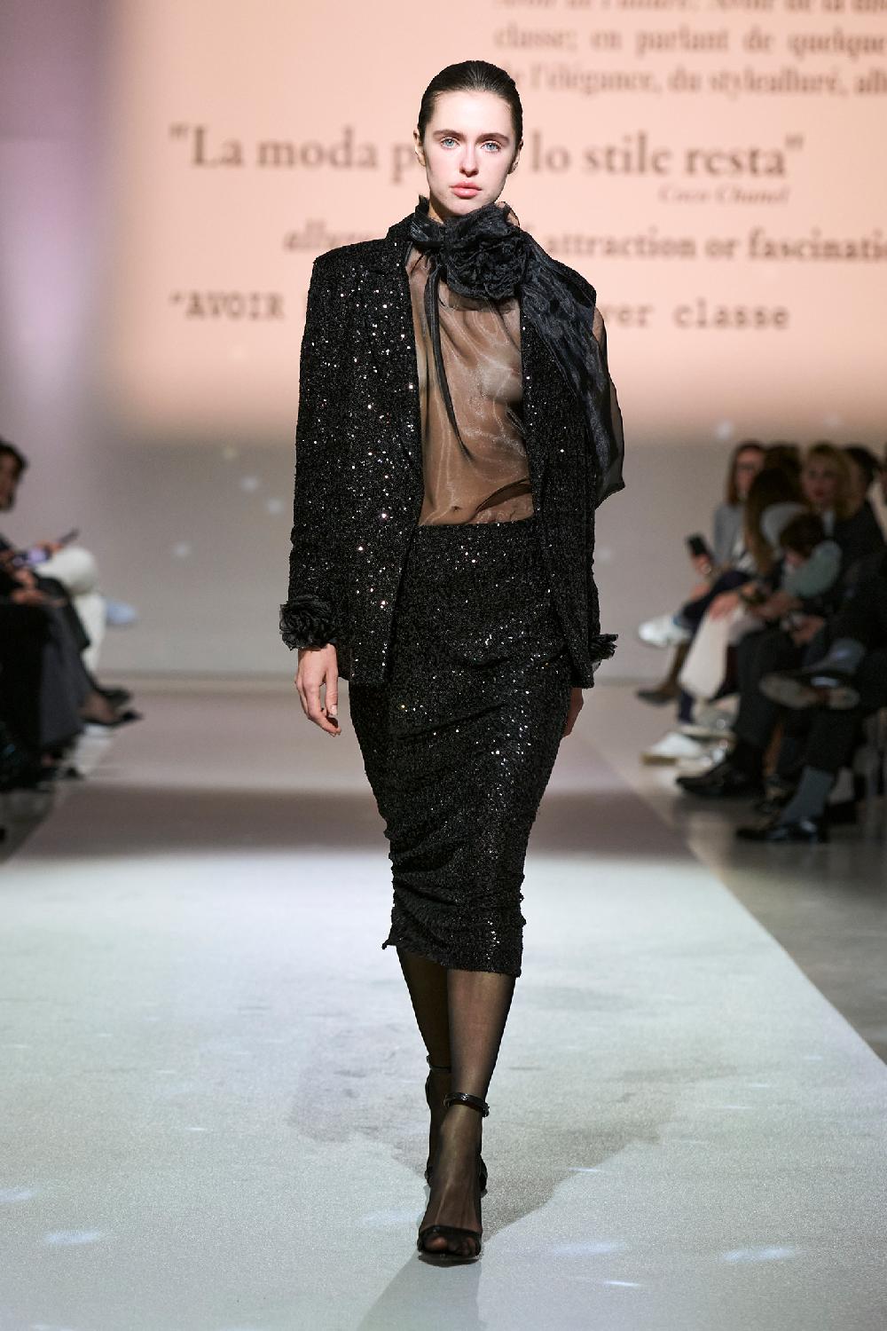 Soallure BLUSA ORGANZA ROSA