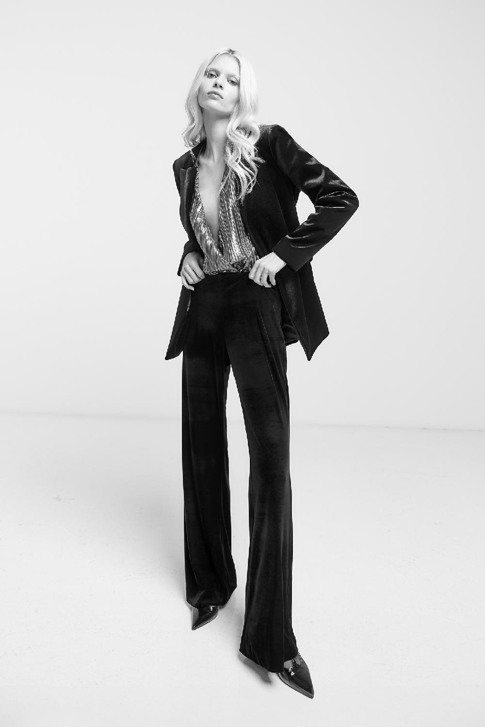 Soallure BODY CON SCOLLO A V PROFONDO MULTICOLOR