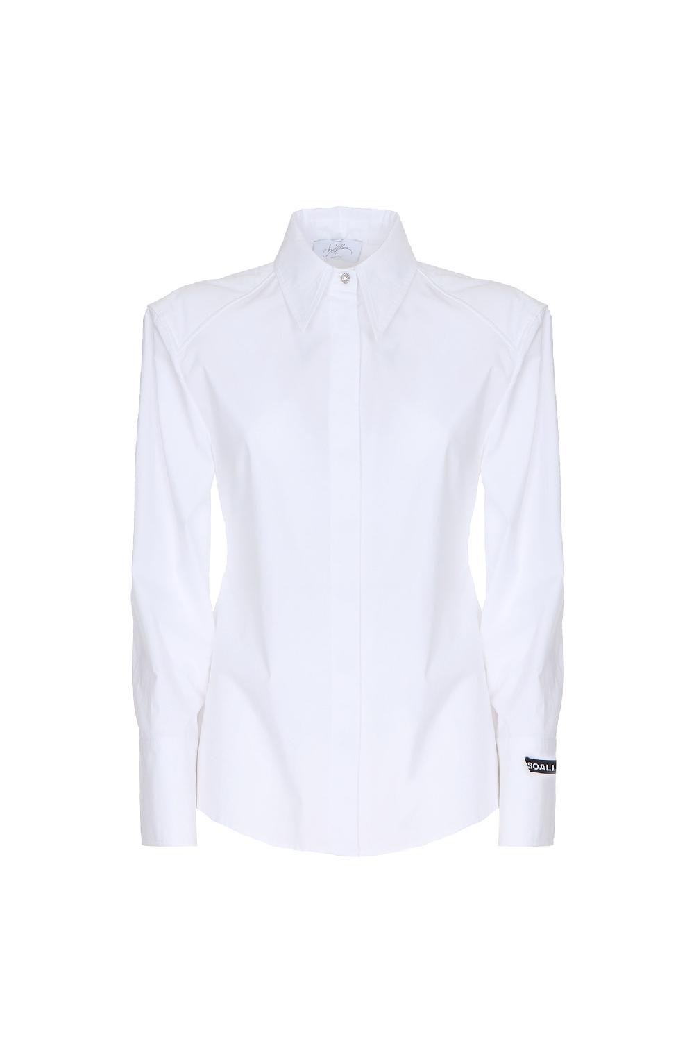 Soallure CAMICIA A CLESSIDRA IN COTONE