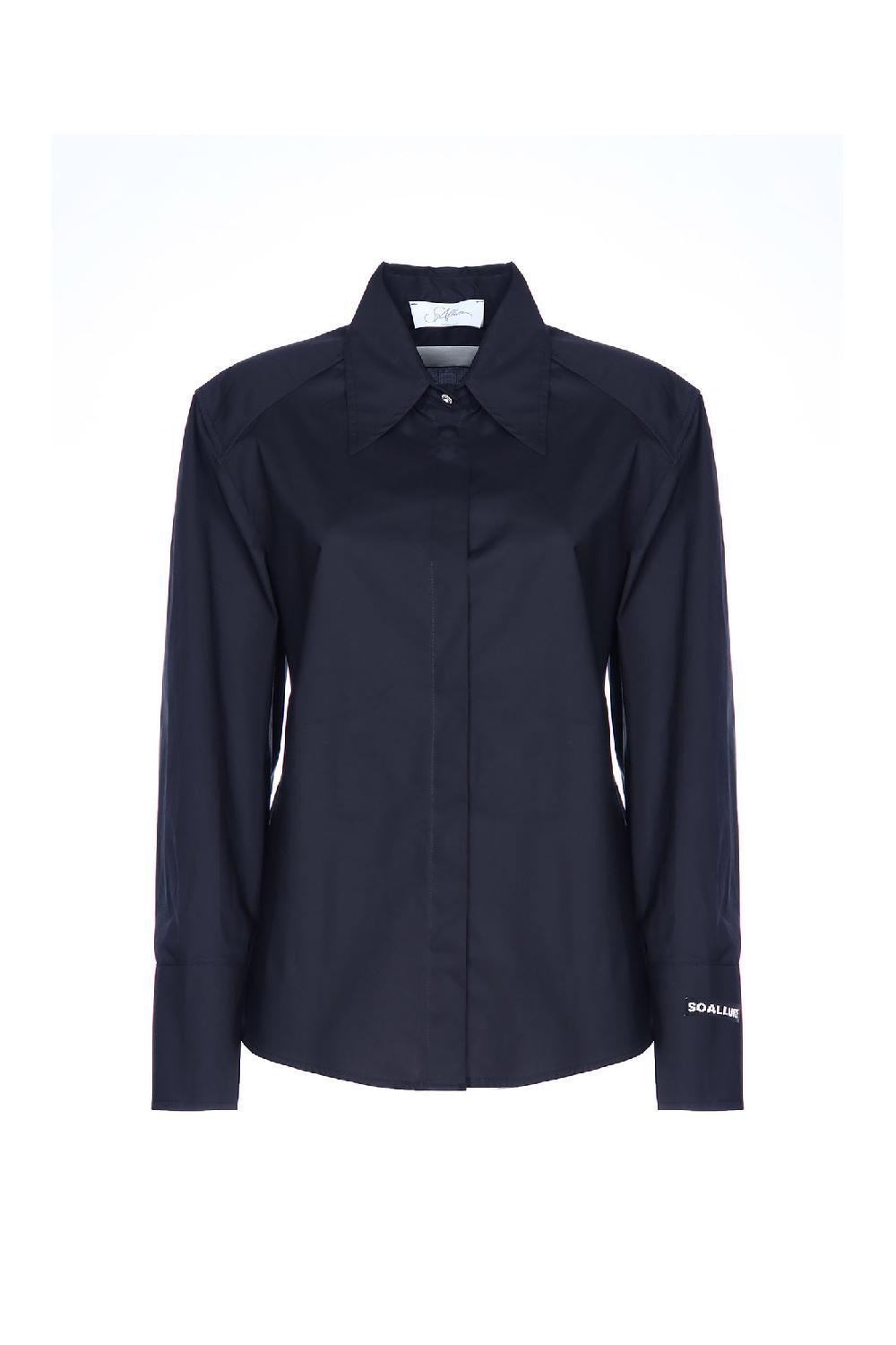 Soallure CAMICIA A CLESSIDRA IN COTONE