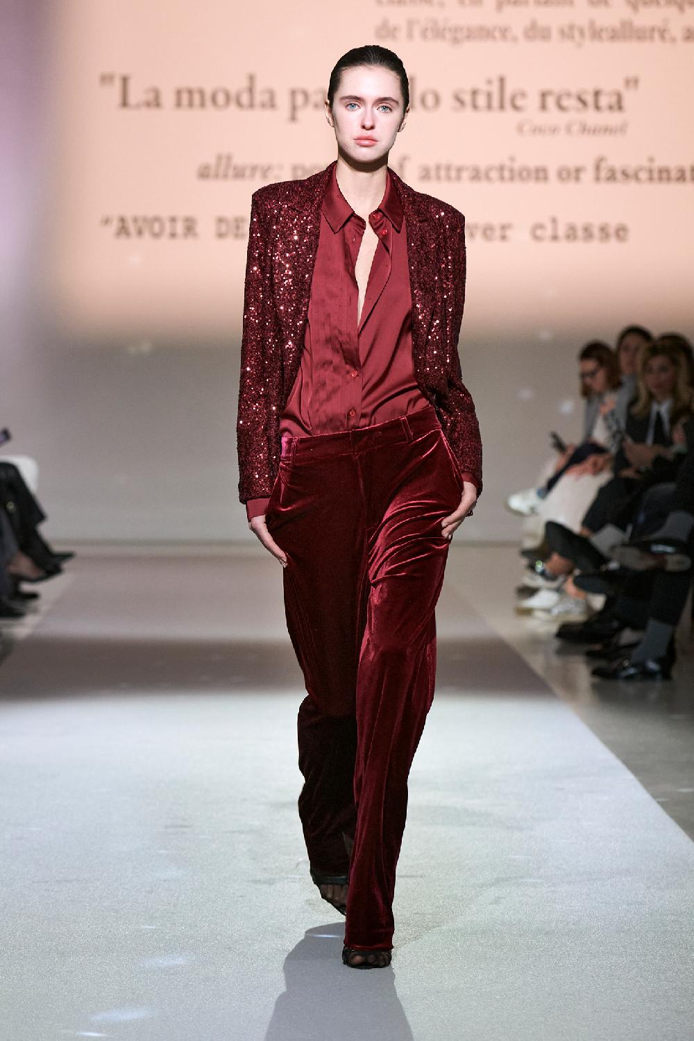 Soallure CAMICIA DETTAGLIO PLISSETTATO